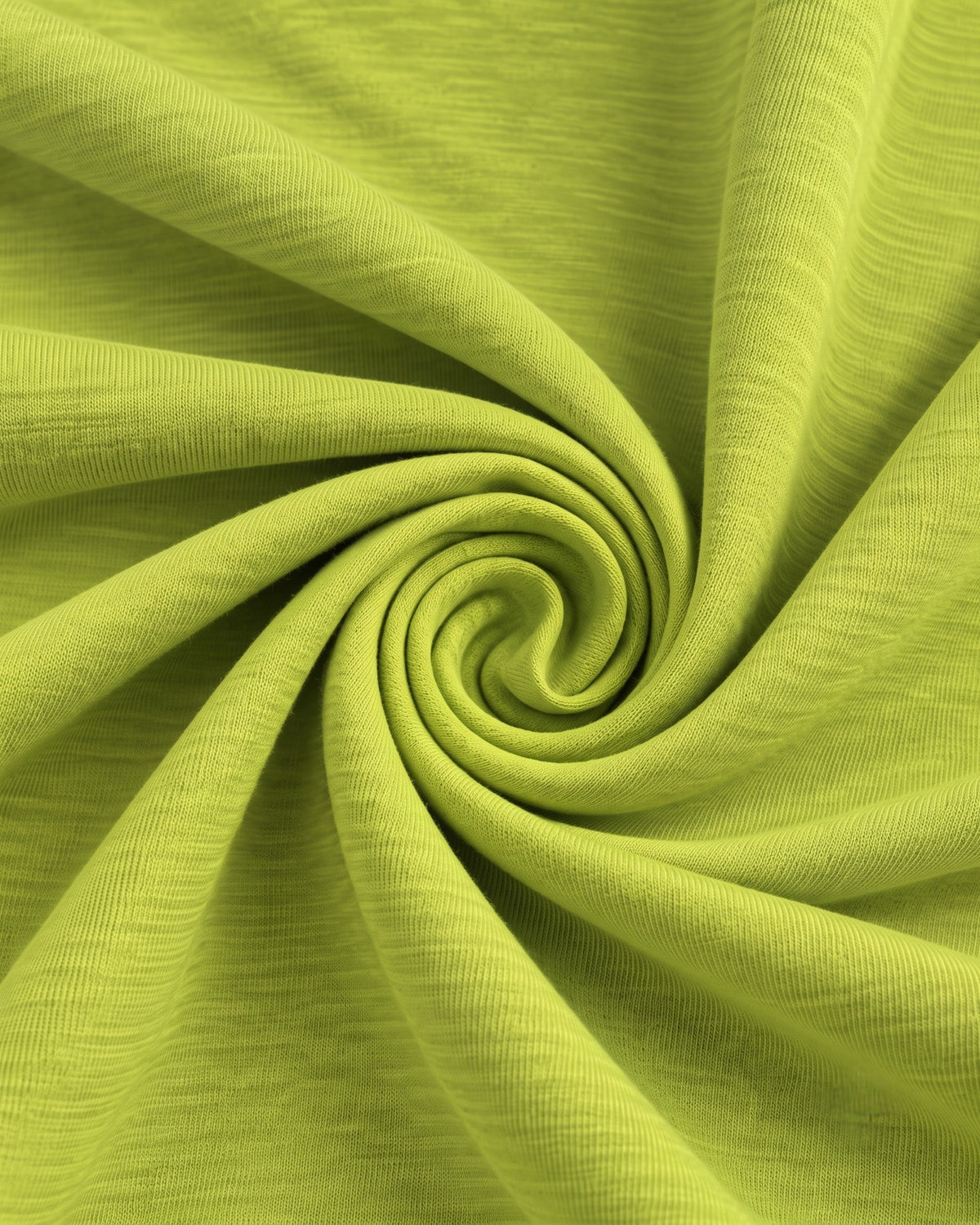Women's Lime Green Wrap Top with Side Tie