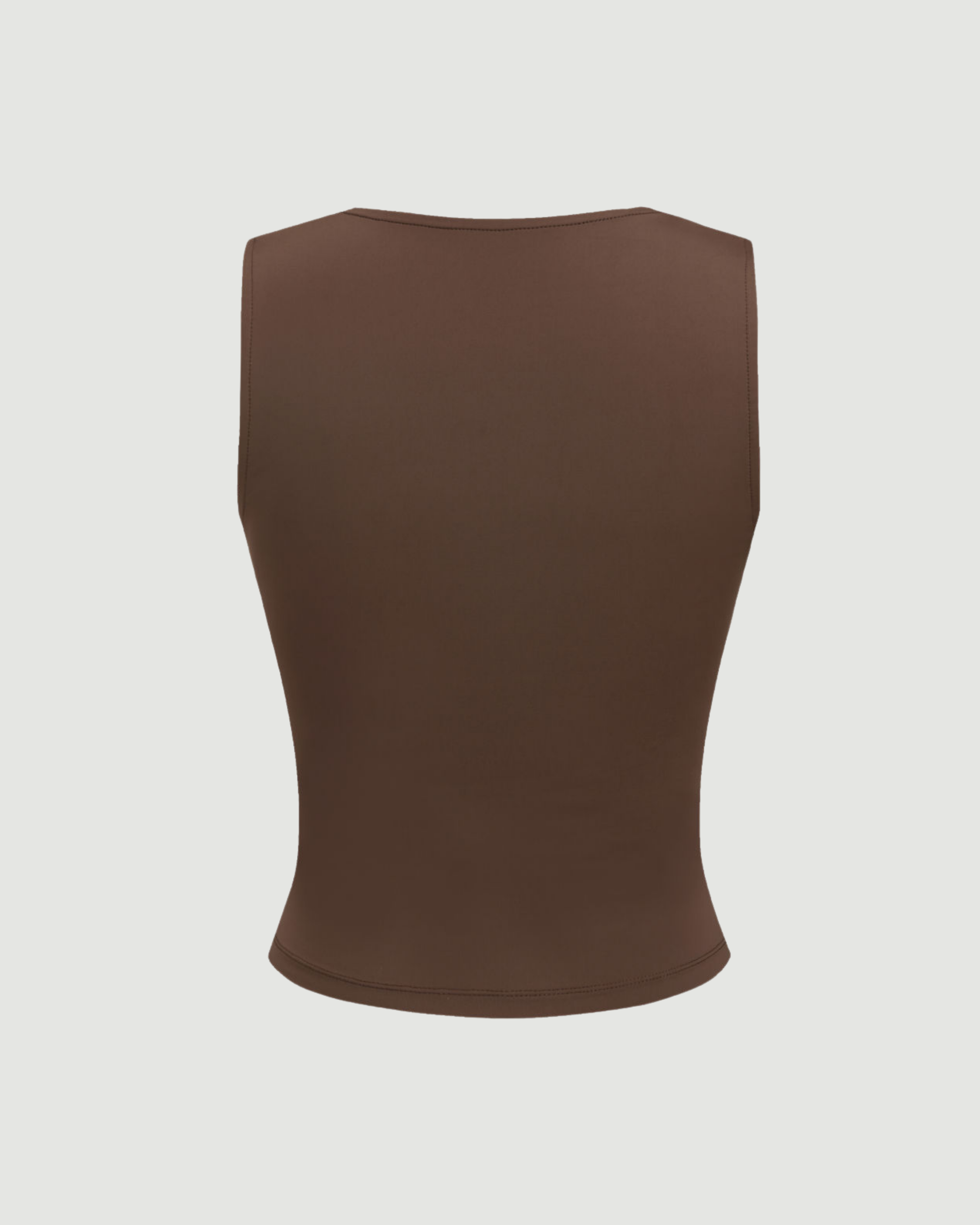 Luna Twist Contour Fit Camisole - Brown