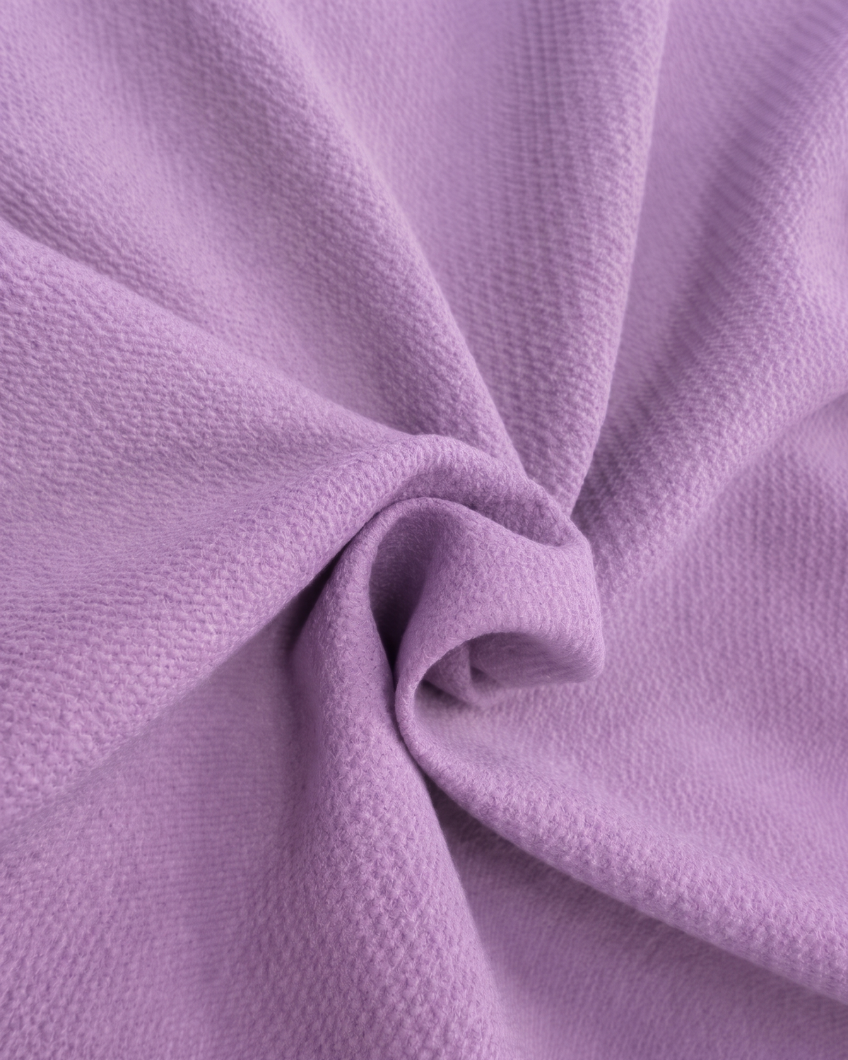 Lavender V-Neck Bubble Wrap Top