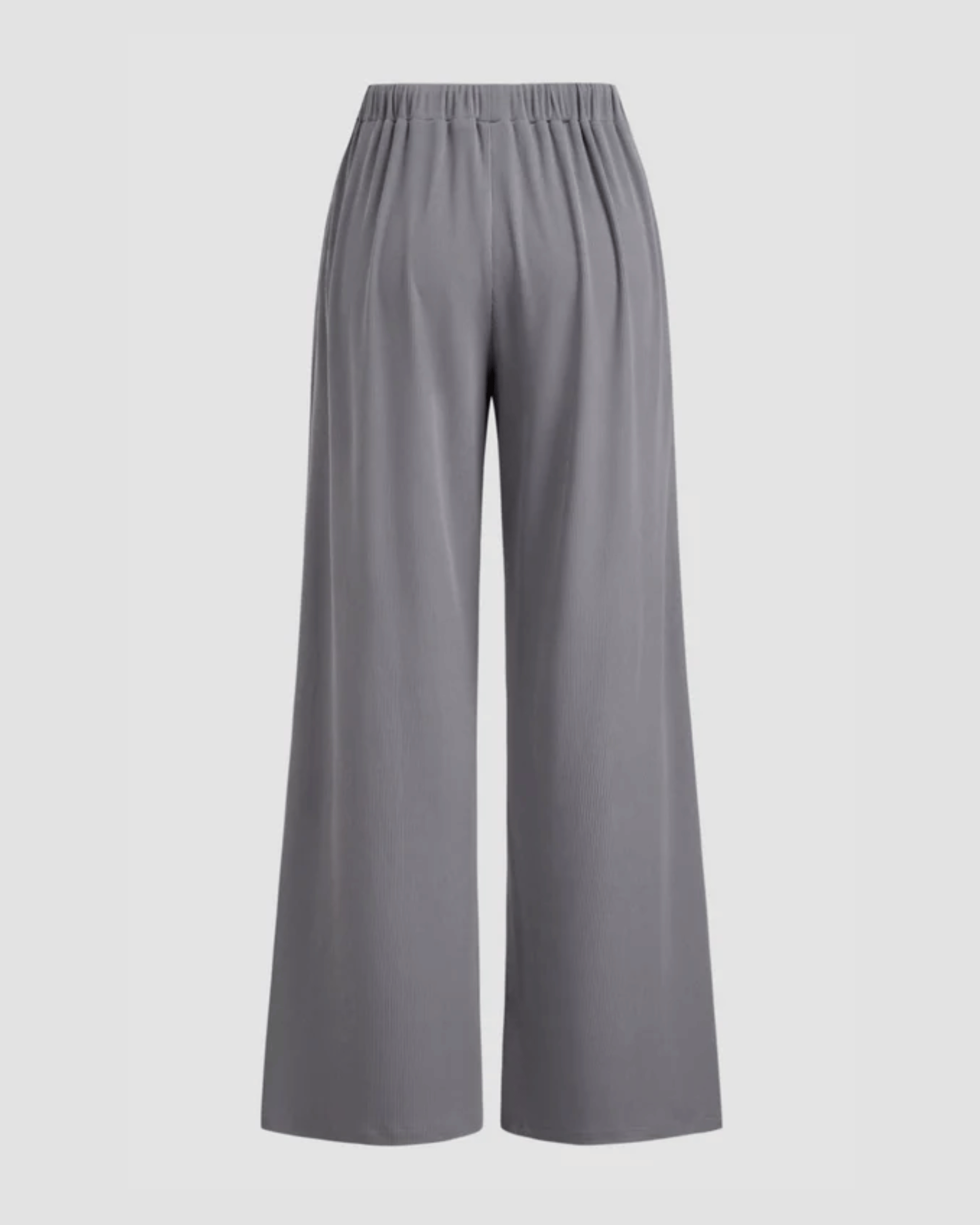 Stylish Grey Wrap Co-ord Set