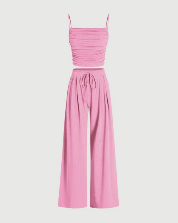 Pink Cami  Co-Ord Set