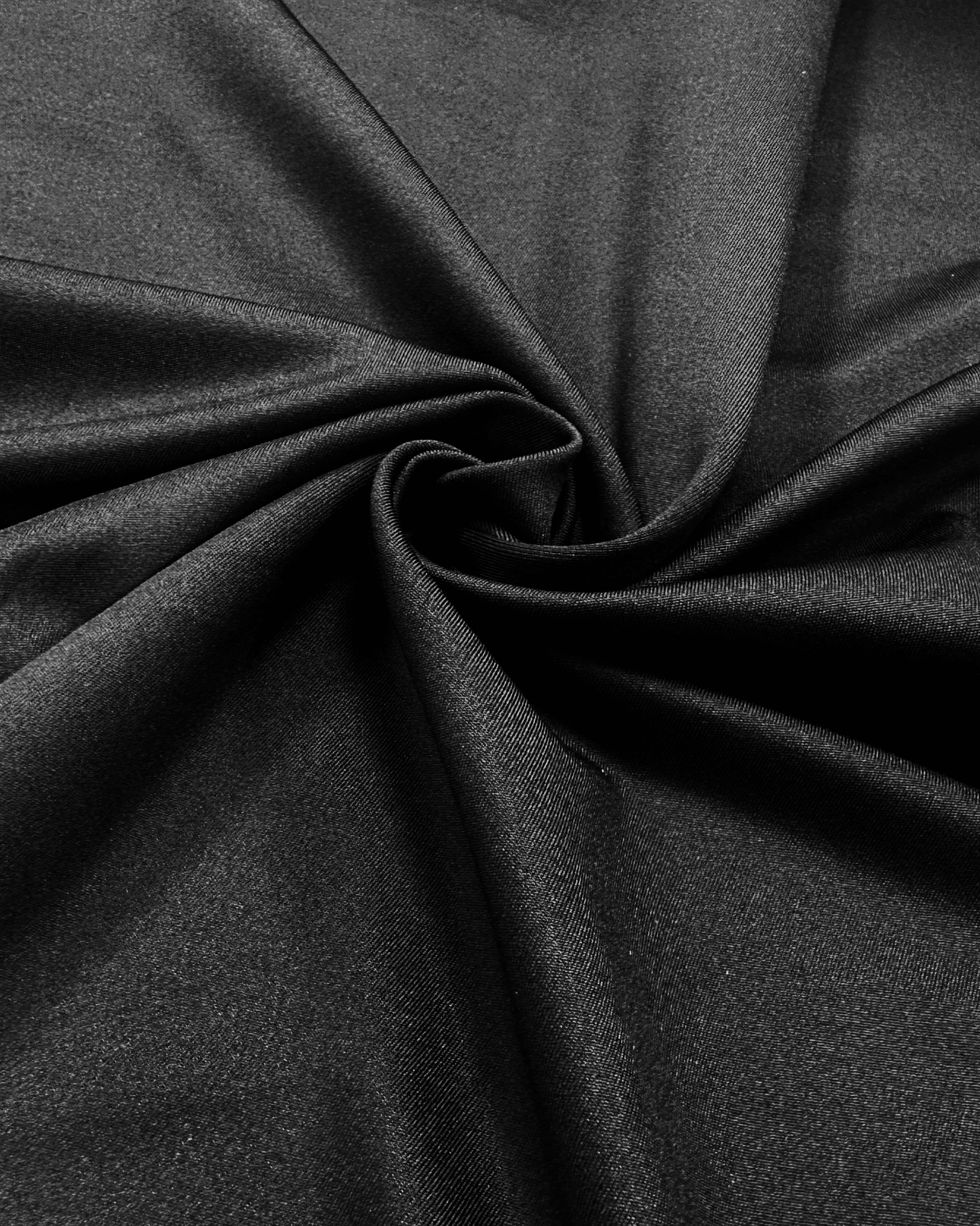 Slim Fit Black Top