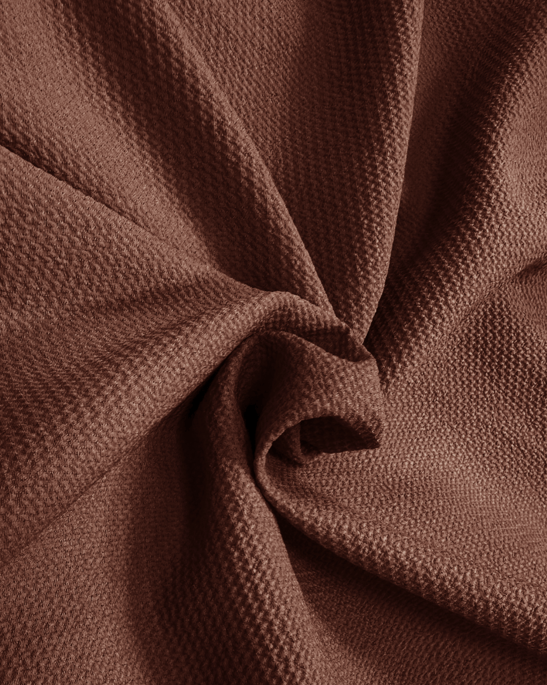 COMBO: V-Neck Bubble Wrap Brown & Black Top