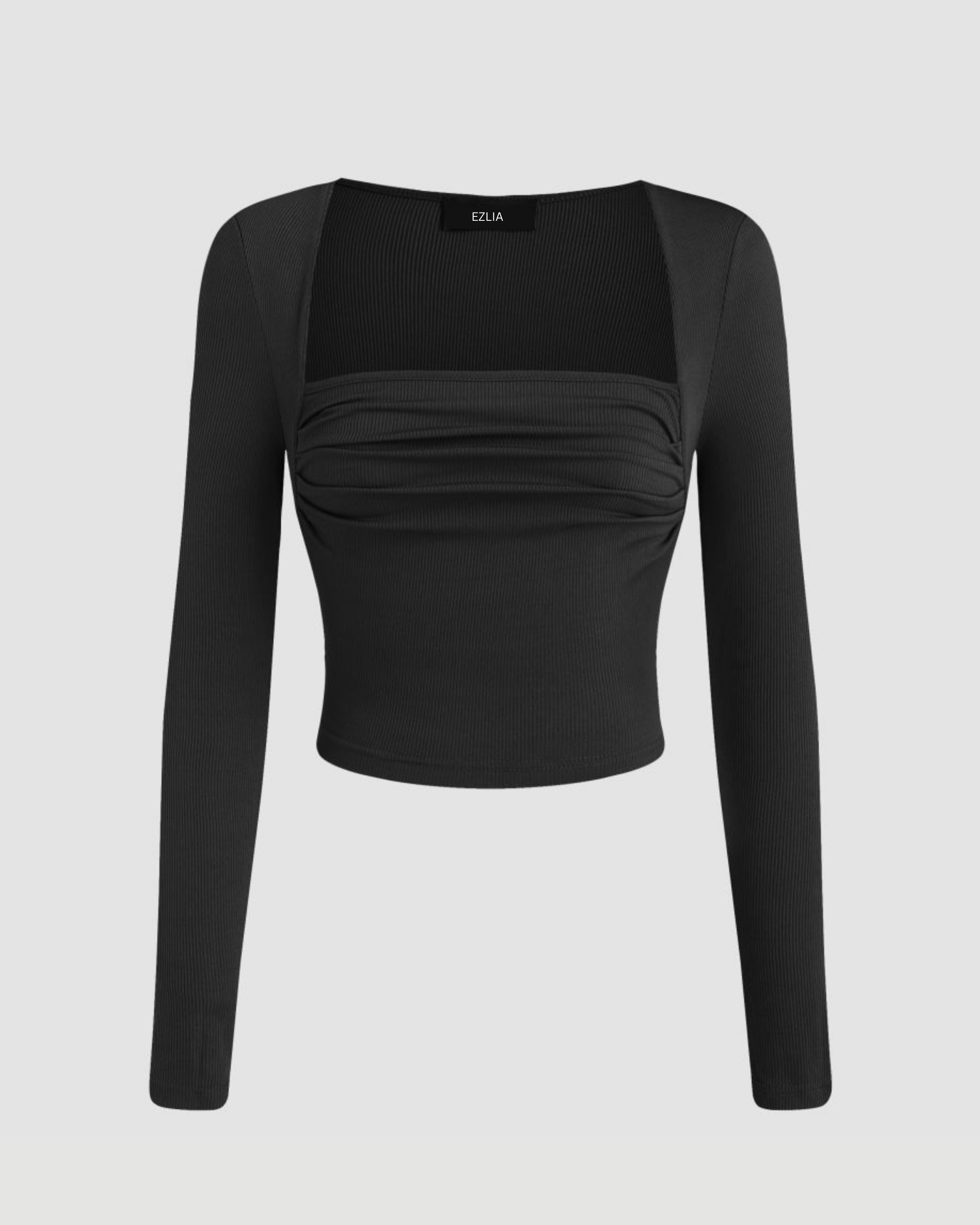 EdgeFrame Sleek Sleeve Top-Black