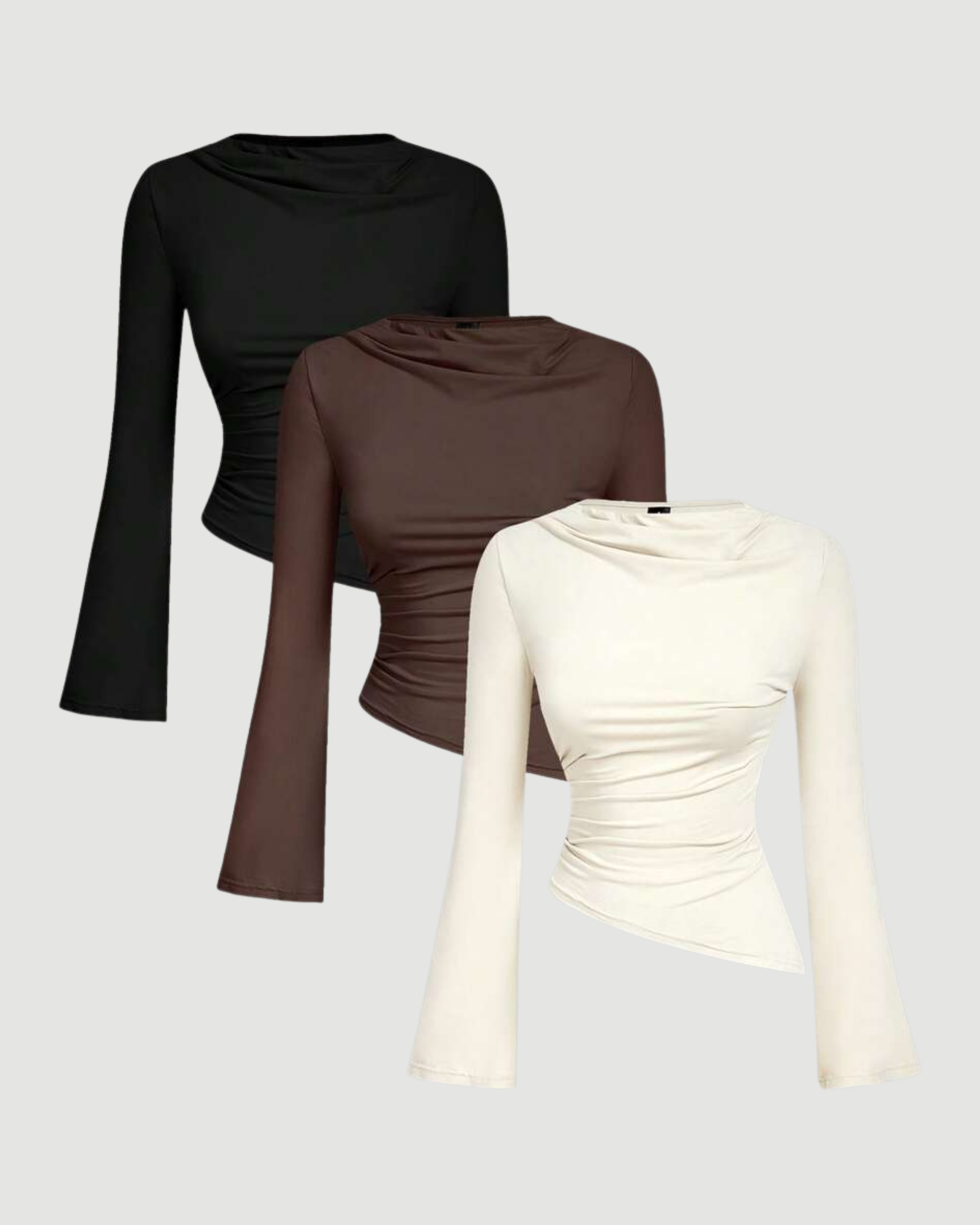 MOD Signature Autumn Classic Trio Set -  Choco Brown & Cream & Black